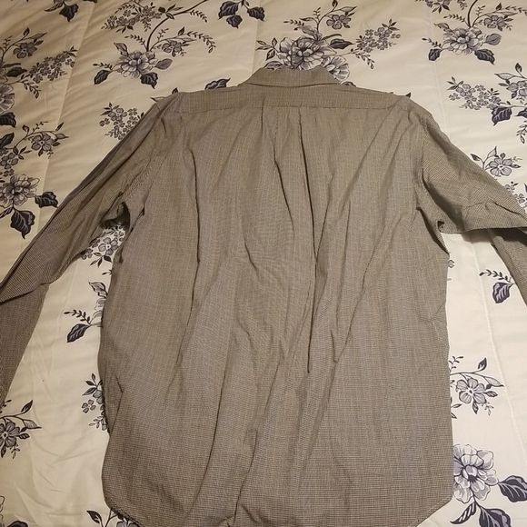 Polo Ralph Lauren Micro Check Long Sleeve Button Down Shirt Sz. M Tan, Navy,Wine - Picture 7 of 8